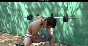 Muscle Worship Summer Garden Vincenzo Mazzi