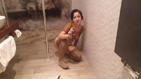 Nylon Encasement and Pee Shower Part 1
