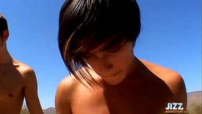 Hot Desert Cock Fun 3-Way