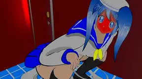 Hentai Sailor Princess Gets Trained On Train For Steamy Action