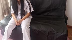 slutty nurse lets herself be recorded fucking after work shift, she likes to fuck in the waiting room when it s empty (xvideos red)