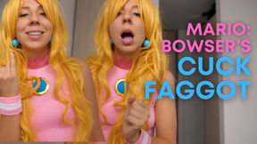 MARIO IS BOWSER&#039;S CUM EATING CUCK FAGGOT