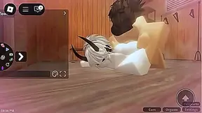 Slut Gets Wild Ride from Roblox Dudes Thick Cock – Insane Fuck Fest