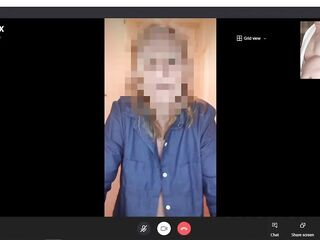SEXY Older mother I'd like to fuck Blows & Shags Pizza Chap, Whilst on Skype Call to hubby! British Amateur Cuckold x