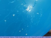 Squirting Breast Milk on 36" Balloon
