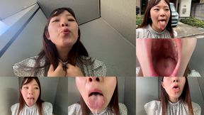 Natsuo’s Overflowing Tongue Drool Pool!
