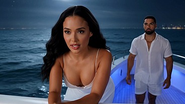 I know a young millionaire, and he invites me to have sex on his luxury yacht (AI-generated video)
