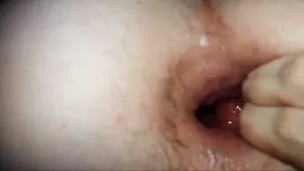 Twink Crossdresser Gapes Wide and Farts from Anal Toy Play