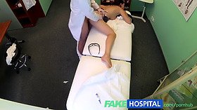 Real hospital patient gets a full medical check-up from her fakehospital nurse