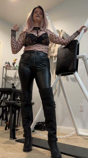 Fishnets and Leather