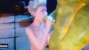 Monster Anime Domination - Savage Ride from a Horny Beast