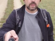 Im November halbnackt wandern, fast erwischt