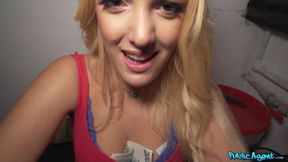 Anna Khara’s Wild Blonde Public Encounter Heat