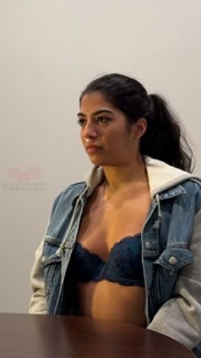 Shy girl reads SCRIPT for producer then FUCKS to get the JOB