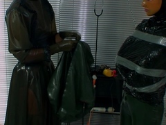 Fetish latex lesbians