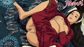 Indian Wife Romantic sex with stepbrother