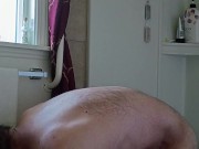 Cock log pre trail. Trying on new hiking clothes for the summer.