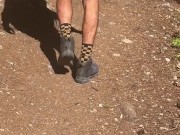 Monster Cock Dude Hiking Naked