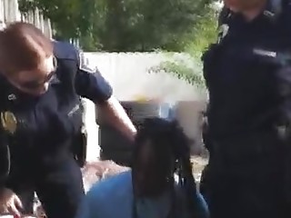 Black cock is apprehended just to bang two MILF cops with his big black cock!