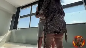 Brazilian BBW older woman loves BBC in doggystyle