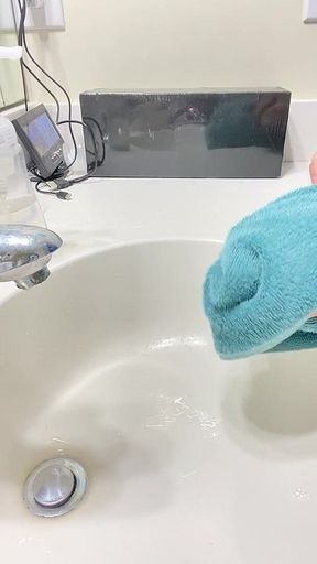 Crossdresser Cleans off Dildo She Just Got Fucked with and the Plays with Her Feet on Foot Fetish