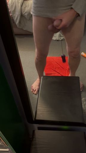 It's dangling out of my ass and it feels so good!