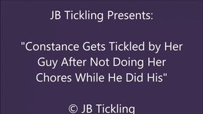 Constance Gets Tickled For Not Doing Her Chores - SD