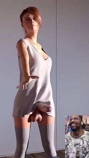 Ebony Transgender Anal Fucking, Trans Morning Cock, Transgender BBC Sex Toy, Compilation