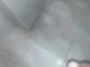 En el baño