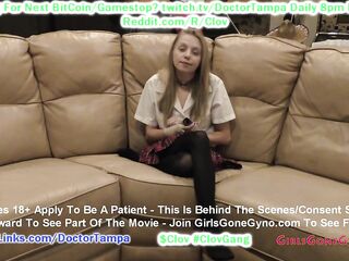 $CLOV - See Ava Siren first Gyno Exam As Doctor Tampa Examines Her & Discovers Ava&#039;s third Nipp!