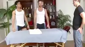 Double Male Masseurs Massage Hunk