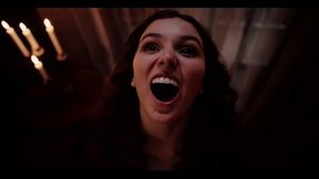 Vampire Leana Lovings turns submissive Japanese cutie Rikako into a lustful lesbian