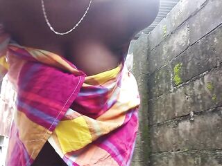 SEXY SWEETHEART WITH BIGGEST TITE DESPERATELY PEE PANTS OUTDOOR FOR DAD ASMR