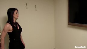 Trans bella - tranny victoria carvalho takes turns fucking with the repair guy