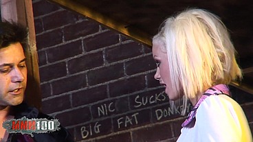 Busty babe shagged in the basement by a teacher