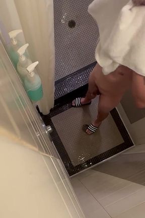 Exposed in the Shower Room at the Gym