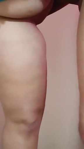 Captivating moment from &quot;my stepmother always asks me for help to help her do exercises and she shows me her big ass that&quot;