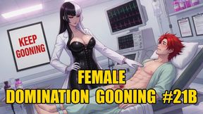 Female Domination Gooning #21B: Alpha Mistress Brain-Melting Latex Dominion (Animated)
