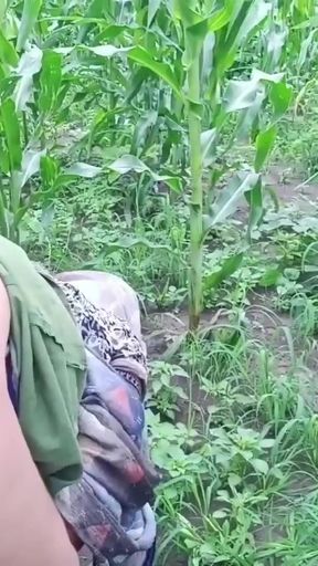 Devar apni Badi bhabhi ko khet mein Le jakar bade boobs Ko dabakar bade Gand GhodBanakar makkhi khet mein chod raha&hellip;   Clip 2