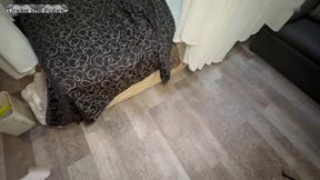 Pure White Lingerie Angel - Idol-faced Beauty Overwhelmed by Sensitivity, Chain Climaxes, Ending in Heavy Creampie