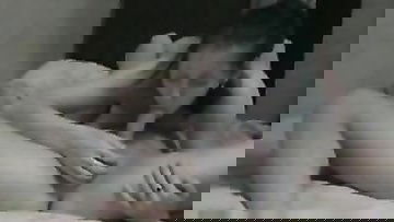 My soul mate rimming my cock with great pleasure