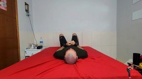 Face sitting and Trampling, Sasha, Qween and Slave Rebbit Gay, Cam by Manu, FULL HD