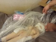 Unboxing Asian Mini Sex Doll - Nicole 80cm