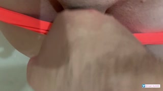 My boyfriend is banging my pussy while I pee I had a really bad urge to pee