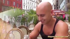 big cock nuru massage with Isabella Chrystin