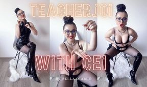 JOI with CEI from your sexy teacher 👩🏻‍🏫