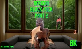 Her name is Amelia Star. African roots goddess. Black as cacao or chocolate. Taste it urself. Black ass