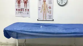 Step mommy's big ass gets checked at the gynecologist
