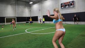 College temptations: quad play with blondes, brunettes, and booties