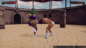 Jennifer Walters VS Hanit (Naked Fighter 3D)